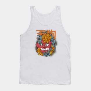 Tengu mask Tank Top